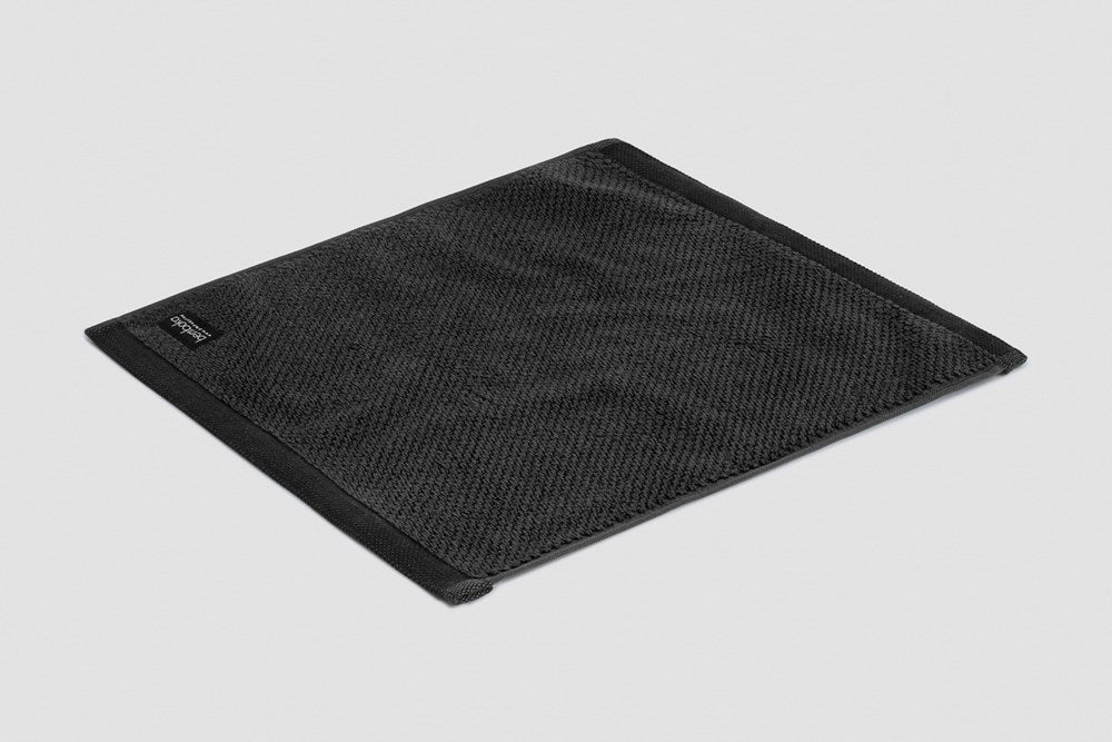 Bemboka Face Washer, Jacquard Weave 100% Cotton, 650gsm, Charcoal