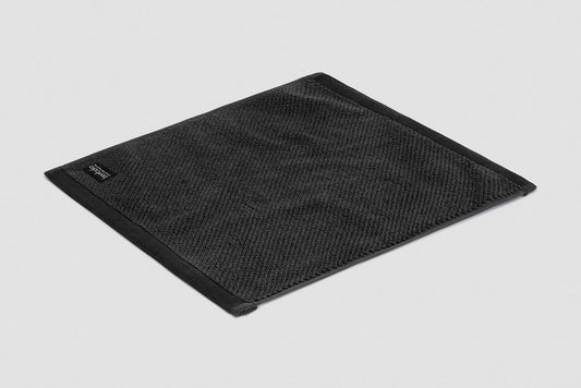 Bemboka Face Washer, Jacquard Weave 100% Cotton, 650gsm, Charcoal