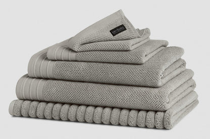 Bemboka Face Washer, Jacquard Weave, 100% Cotton, 650gsm, Linen