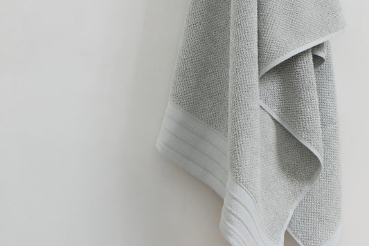 Bemboka Hand Towel, Jacquard Weave, 100% Cotton, 650gsm, Dove