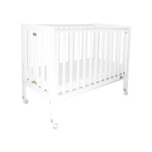 Fold n Go White Timber Cot