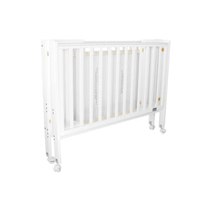 Fold n Go White Timber Cot