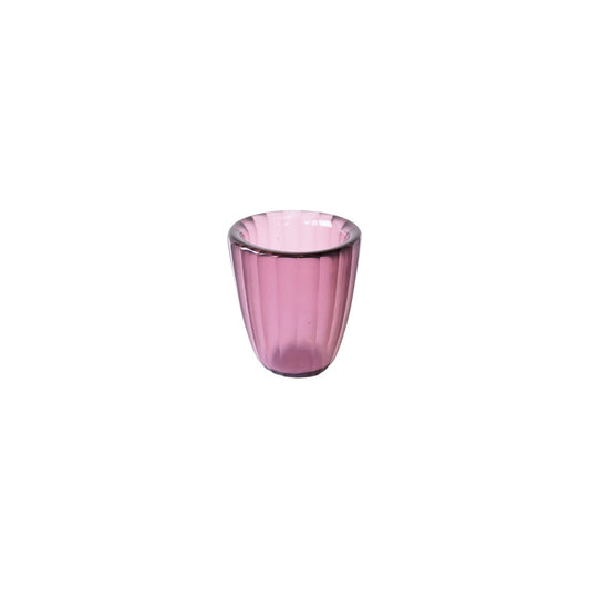 Bisonhome Cut Glass Beaker Brian Tunks, Small 90mm, Blush