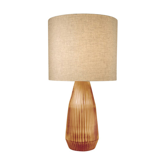 Bisonhome Cut Glass Lamp BrianTunks, Large 660mm, 60W E27, Copper