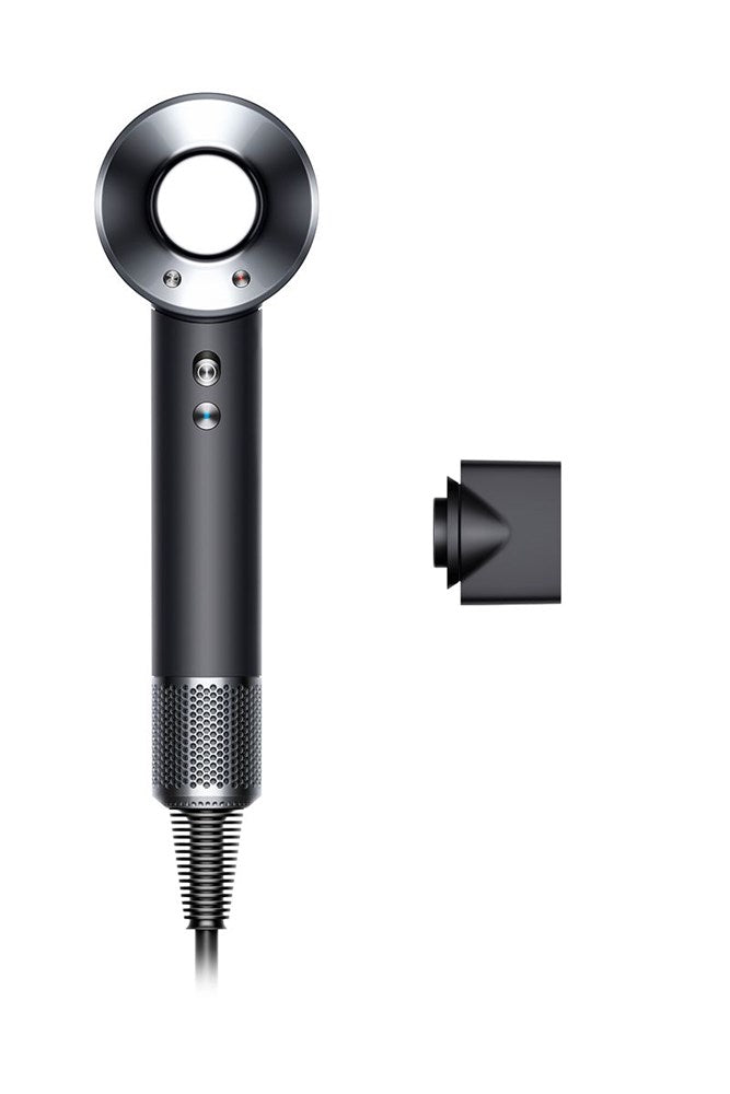 Dyson, Hair Dryer, Supersonic, 1600W, 2.7m Cord, Black/Nickel