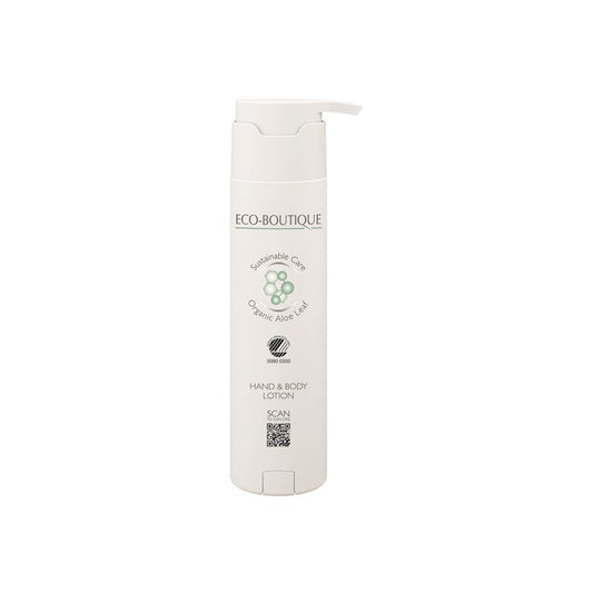 Eco-Boutique Hand & Body Lotion in SHAPE Dispenser, 300ml