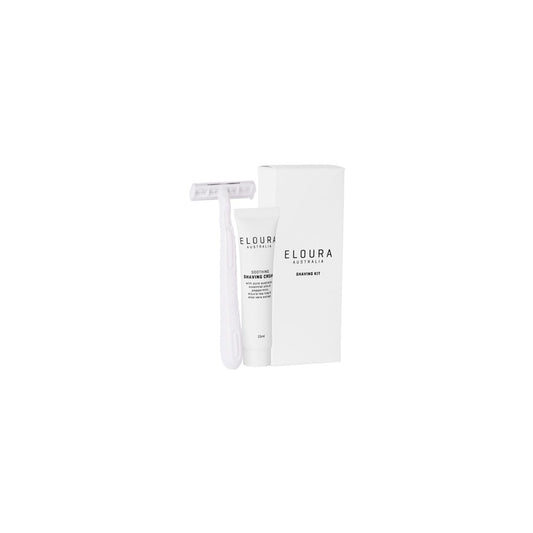 Eloura Australia Premium Shaving Kit, White Box