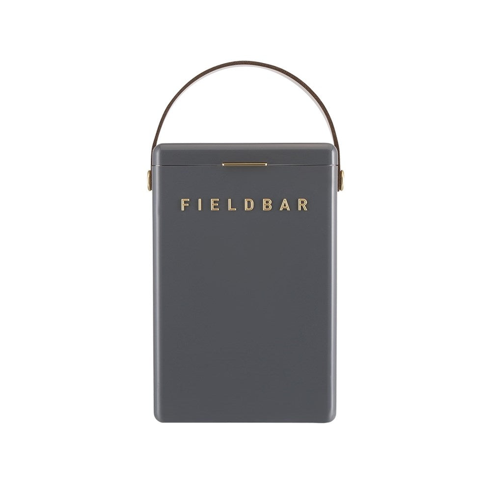 Fieldbar Hard Cooler Drinks Box, 10L, Oyster Grey
