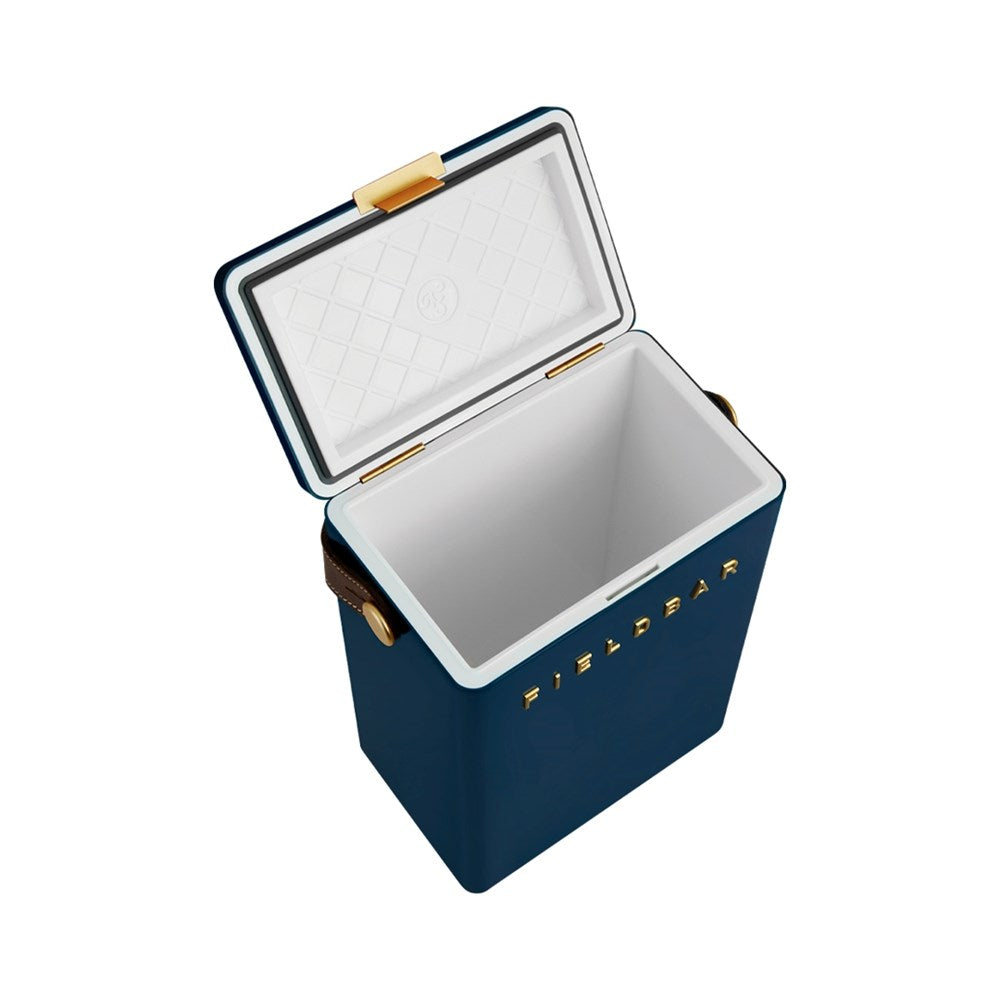 Fieldbar Hard Cooler Drinks Box, 10L, Sea Boat Blue