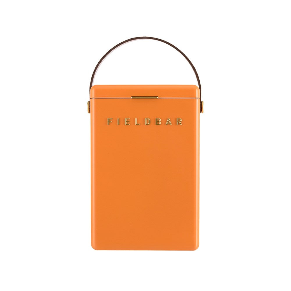 Fieldbar Hard Cooler Drinks Box, 10L, Orchard Orange
