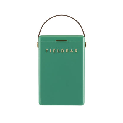 Fieldbar Hard Cooler Drinks Box, 10L, Parisian Green