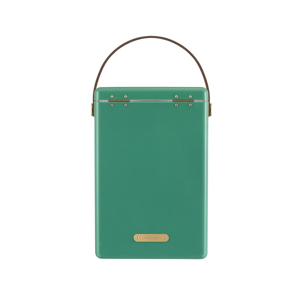 Fieldbar Hard Cooler Drinks Box, 10L, Parisian Green