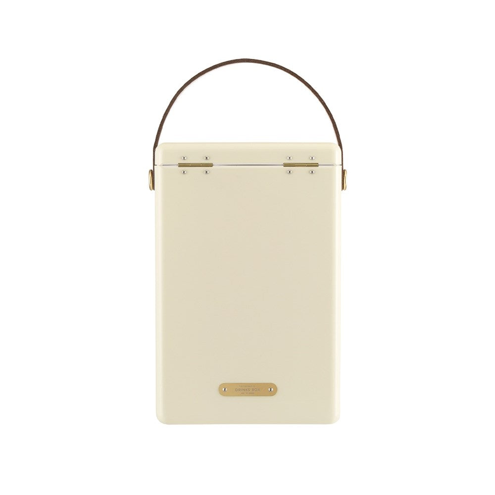 Fieldbar Hard Cooler Drinks Box, 10L, Safari White