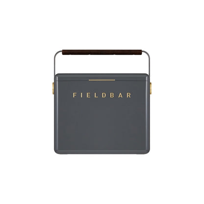 Fieldbar Hard Cooler Gin Trunk, 24L, Oyster Grey