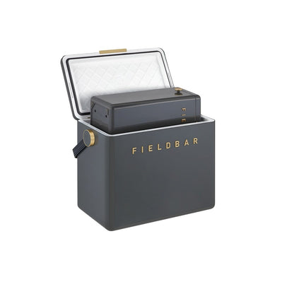 Fieldbar Hard Cooler Gin Trunk, 24L, Oyster Grey