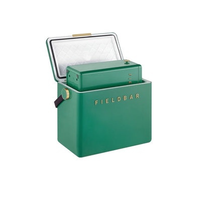 Fieldbar Hard Cooler Gin Trunk, 24L, Parisian Green