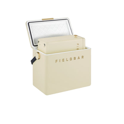 Fieldbar Hard Cooler Gin Trunk, 24L, Safari White