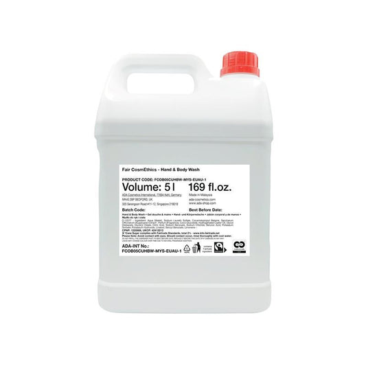 FAIR CosmEthics Hand & Body Wash Bulk Refill, 5L