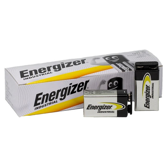 Energizer Battery Industrial EN22, 9V, 12pcs