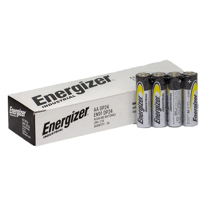 Energizer AA Battery Industrial EN91, 24pcs
