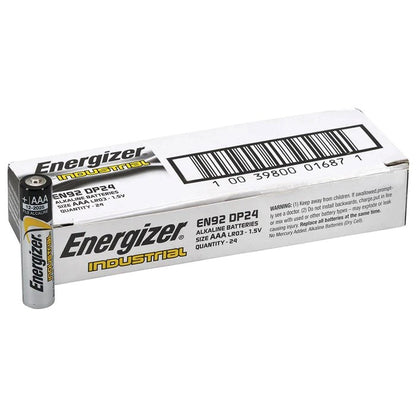 Energizer AAA Battery Industrial EN92, 1.5V, 24pcs