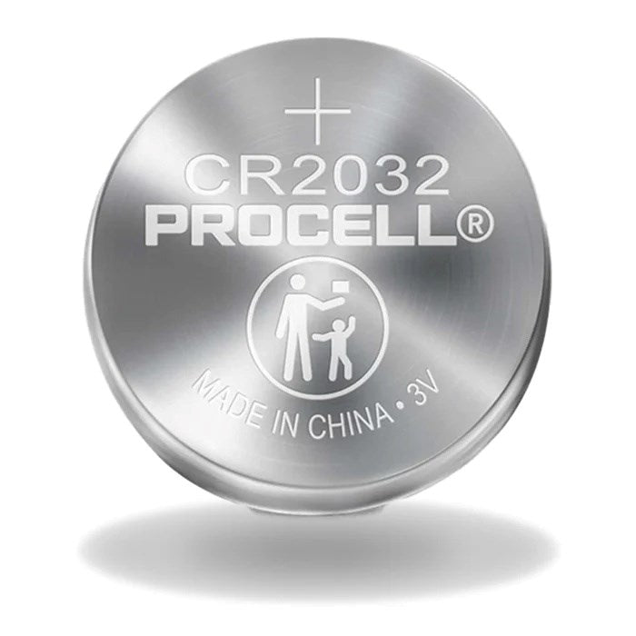 Procell Coin Battery CR2032, 3V Lithium, 4 Packs of 5pcs