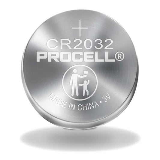Procell Coin Battery CR2032, 3V Lithium, 4 Packs of 5pcs