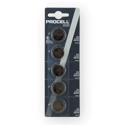 Procell Coin Battery CR2032, 3V Lithium, 4 Packs of 5pcs