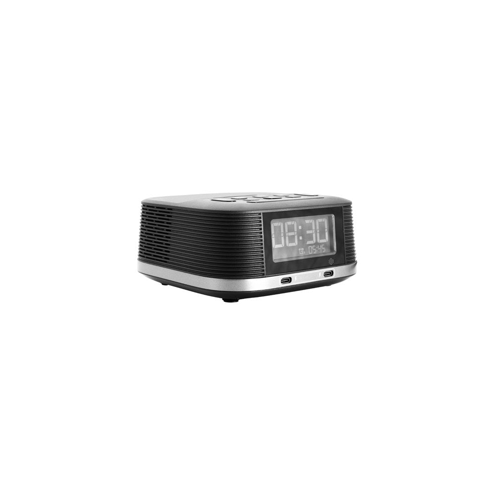 Homtime Bluetooth Radio Speaker D8, Alarm Clock, Black