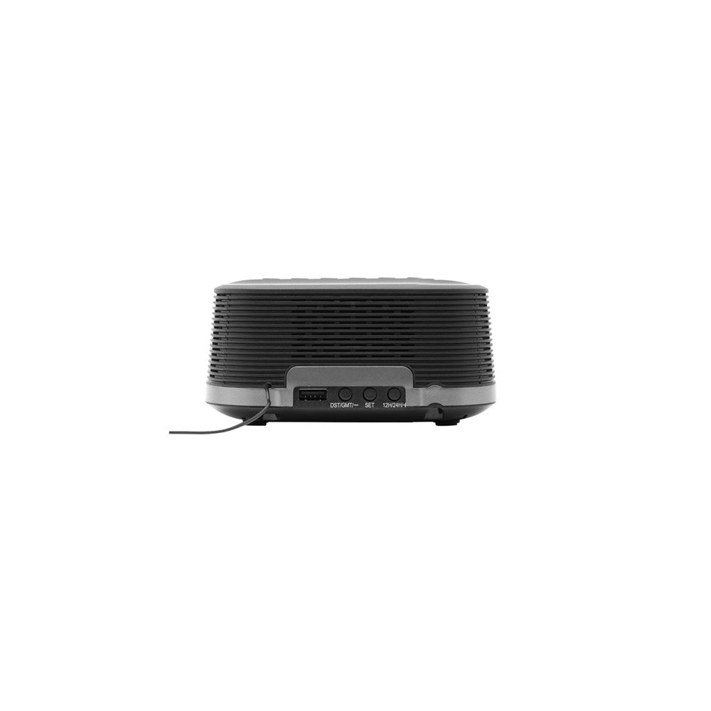Homtime Bluetooth Radio Speaker D8, Alarm Clock, Black