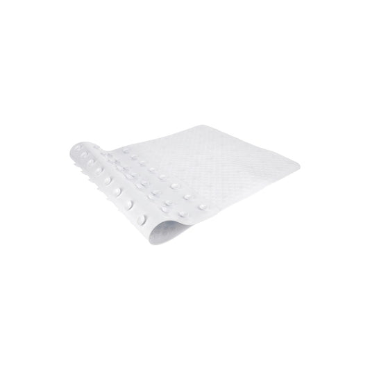 JVD Bath Mat Eton, Anti-Slip PVC, 70x40cm, White
