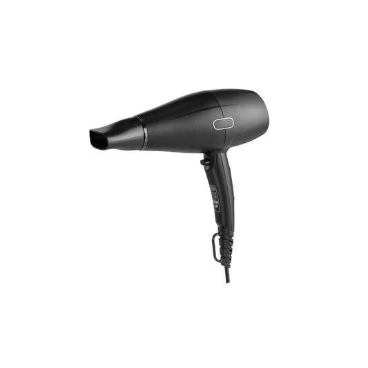 JVD Hair Dryer Calisto, 2000W, DC Motor, Curly Cord, Matt Black