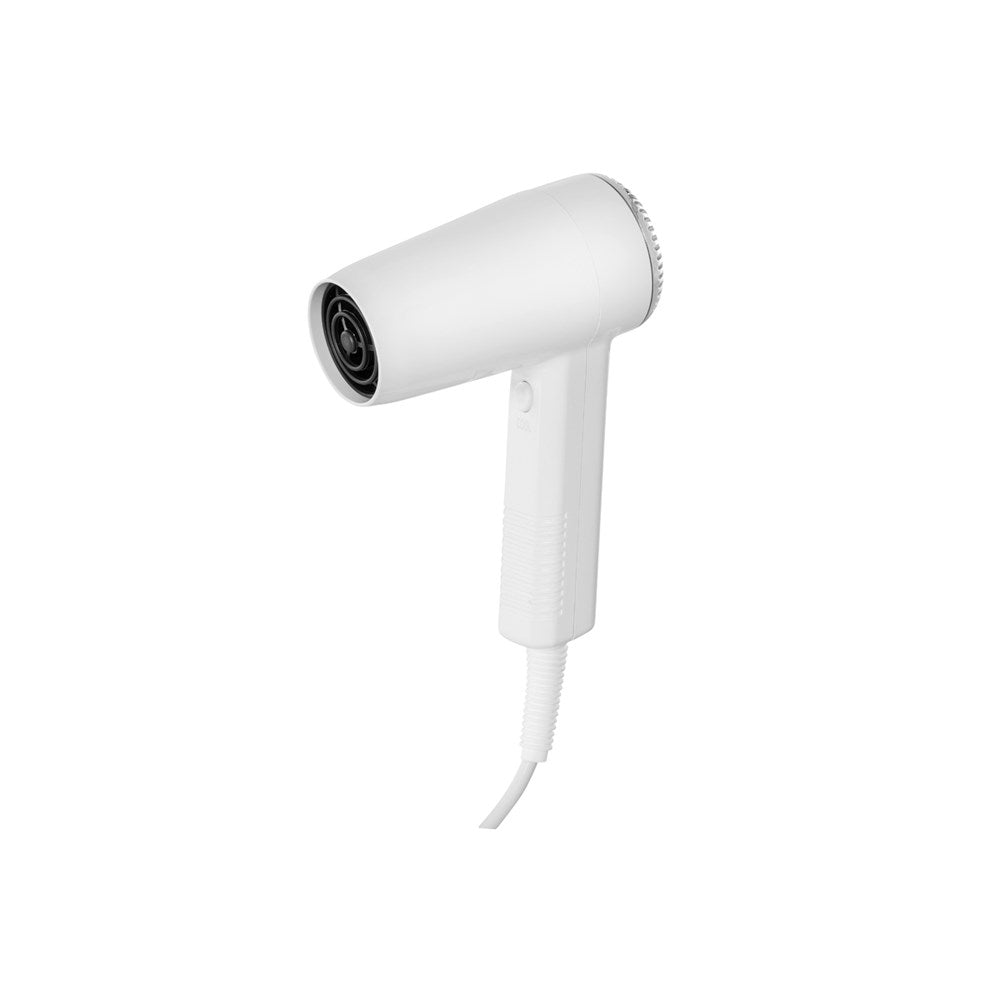 JVD Hair Dryer Piccolo Pro, 1200W, DC Motor, Curly Cord, White