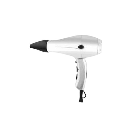 JVD Hair Dryer Ibiza, 1875W, AC Motor, Curly Cord, Chrome