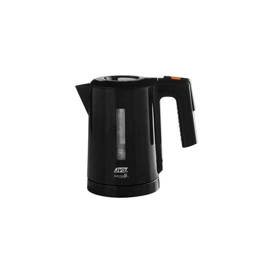 JVD Kettle Duchesse, 1L, Single Wall, 1250W, Black