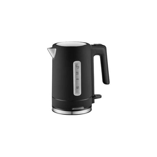 JVD Kettle Luxe, 1L, Single Wall, 1850W-2200W, Matt Black