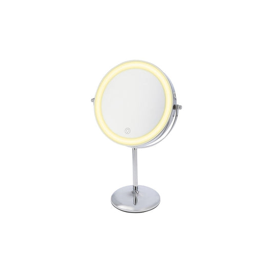 JVD Desktop Mirror Evoque, LED, 1X/3X, 230mm, Chrome