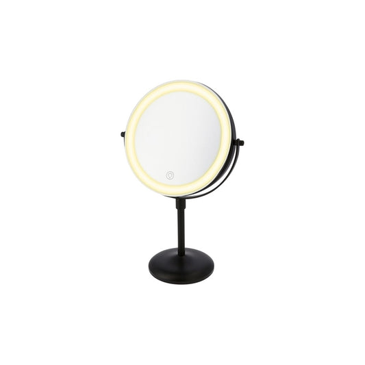 JVD Desktop Mirror Evoque, LED, 1X/3X, 230mm, Matt Black