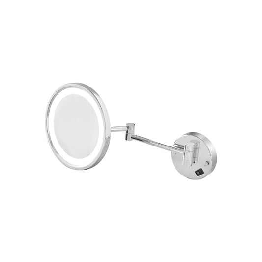 JVD Wall-Mounted Mirror Lunaire, LED, 3X, 200mm, Chrome