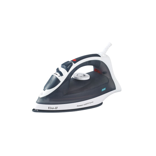 JVD Steam Iron Vivo II, 2000W, Auto-Power Off, Smoke Grey