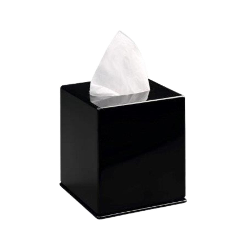 JVD Tissue Box Zen, Square, Black