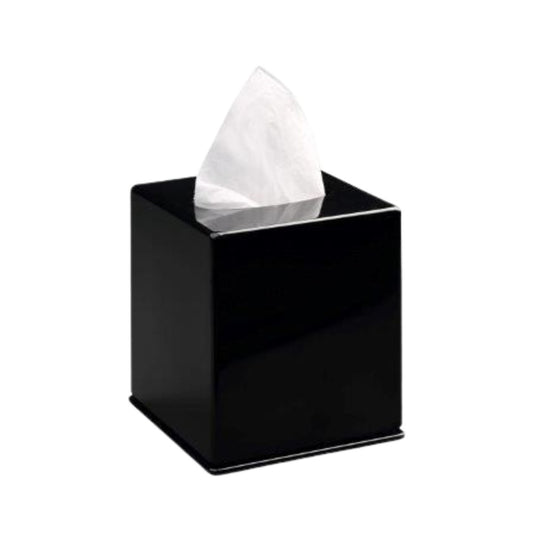 JVD Tissue Box Zen, Square, Black