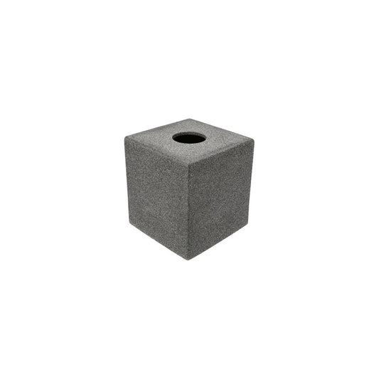 JVD Tissue Box Cavern, Square, Granite Finish