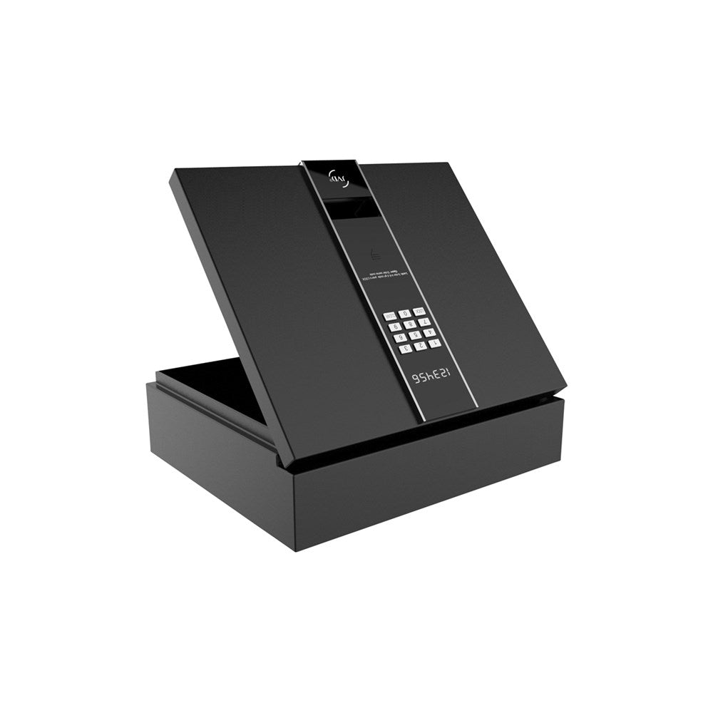 JVD Electronic Safe Custodian, Fits 15" Laptop, Top-Open