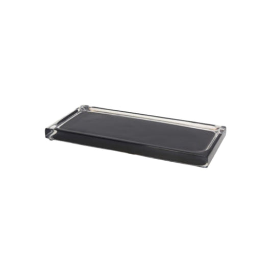 JVD Amenity Tray Paris, Black Translucent Finish