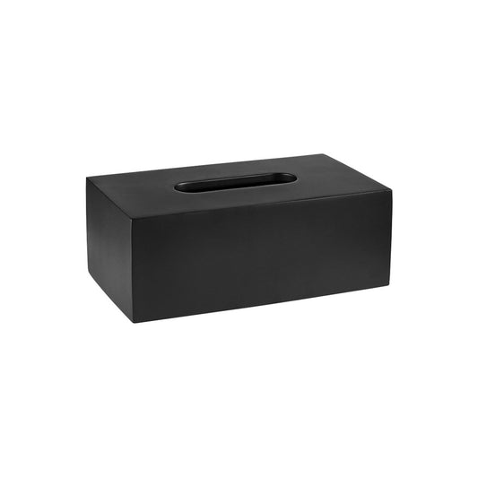 JVD Tissue Box Gothic, Rectangle, Matt Black