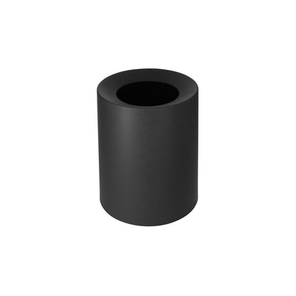 JVD Open-Top Bin Nordic, 8L, Round, Black