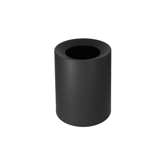 JVD Open-Top Bin Nordic, 8L, Round, Black