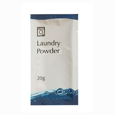 Laundry Powder Sachet, 20g, For Washing Machine