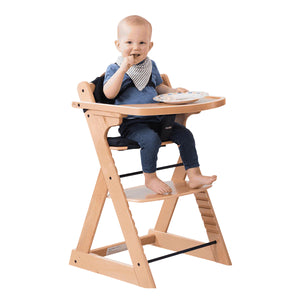 Mocka High Chair, Beechwood